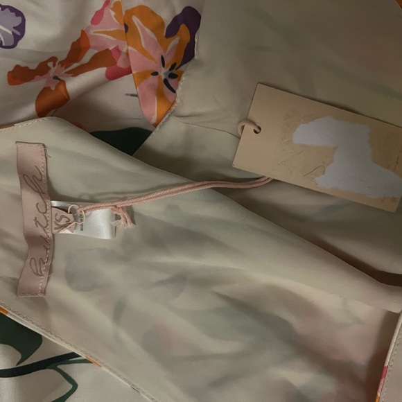 NWT Hutch Hollis Floral Satin Maxi Dress - Picture 6 of 6